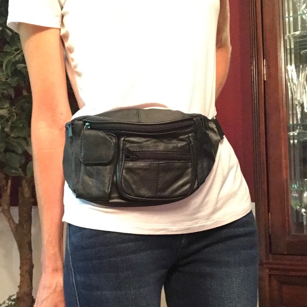 Black Fanny Pack - Picture 3 of 9